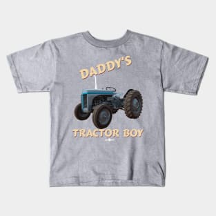 Daddy's tractor boy Kids T-Shirt